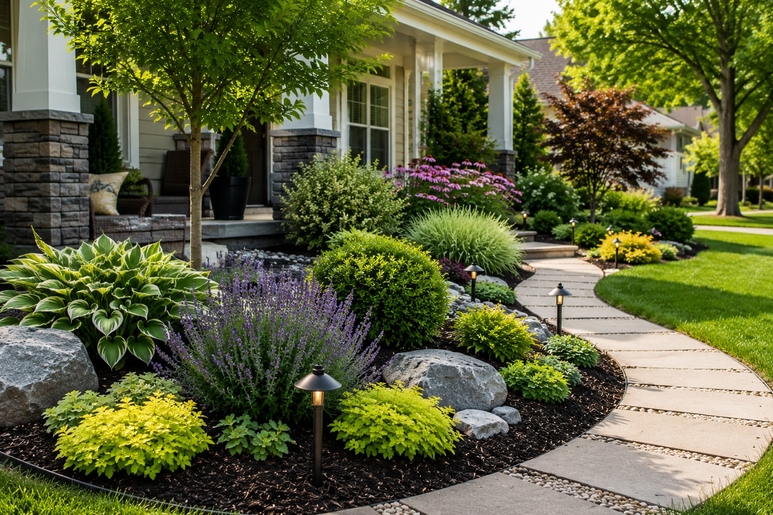 low-maintenance landscaping