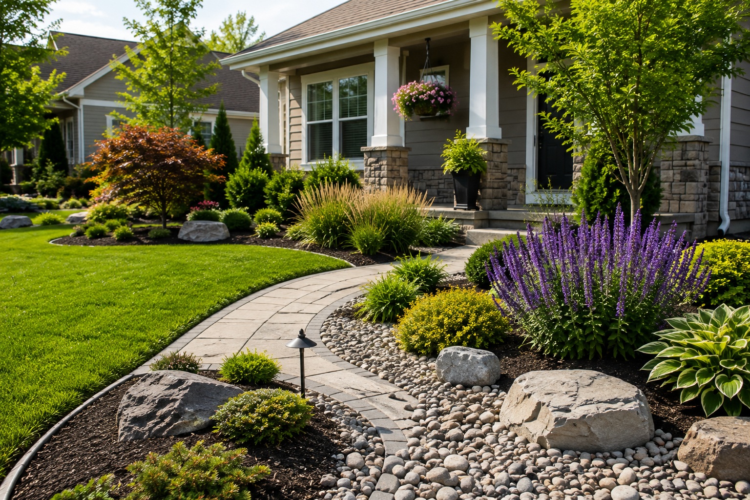 low-maintenance landscaping