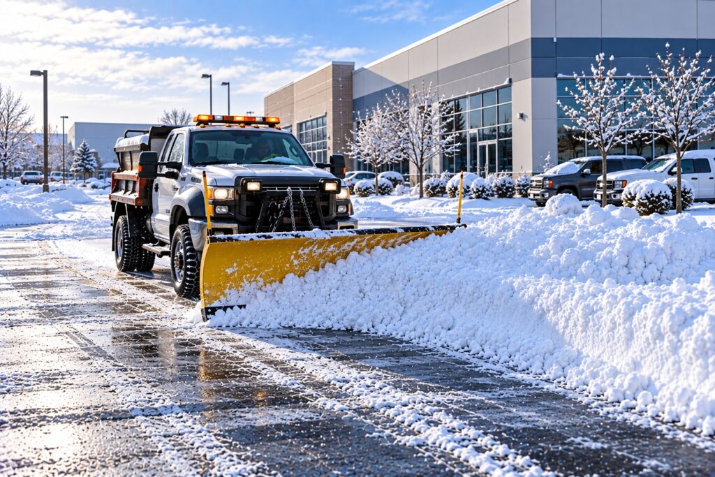 Commercial Snow Plowing Rochester NY