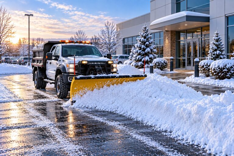 Commercial Snow Plowing Rochester NY