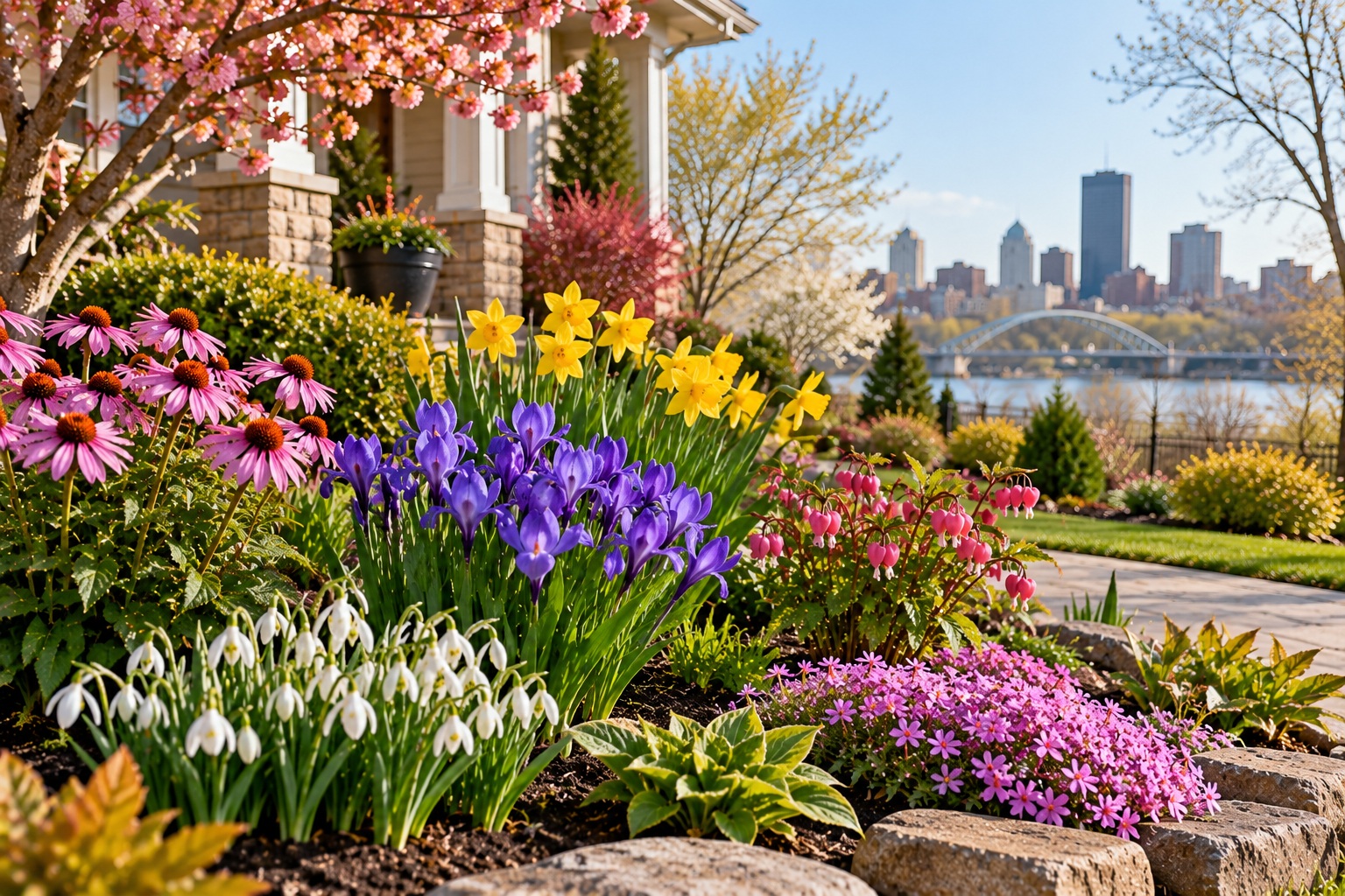 Spring Blooms in Rochester