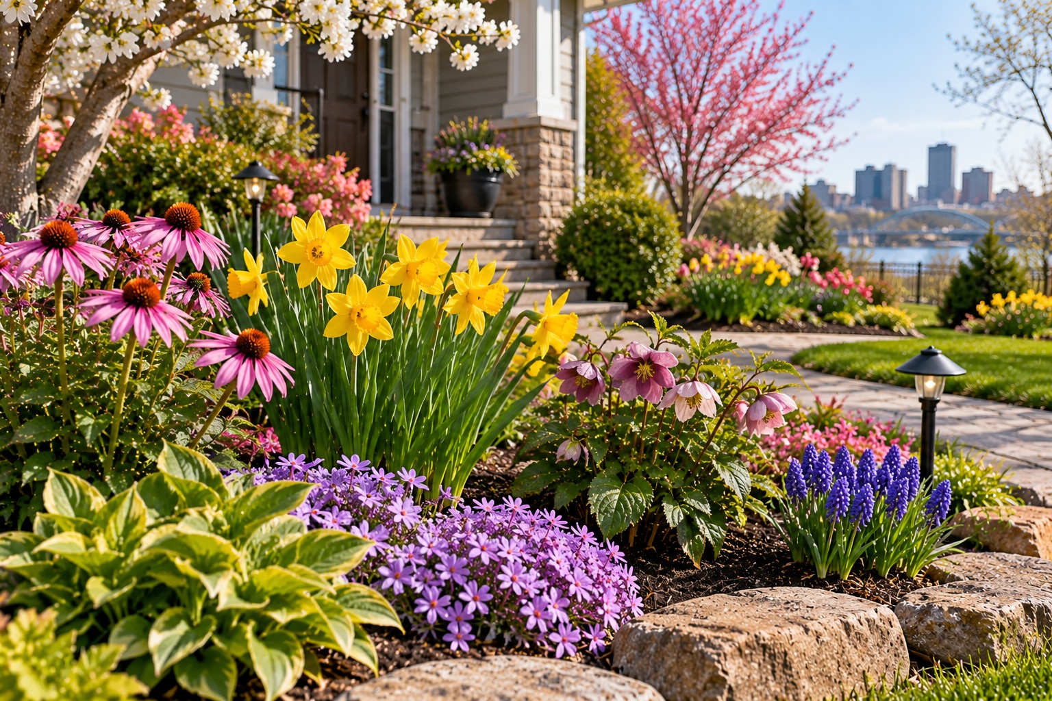 Spring Blooms in Rochester