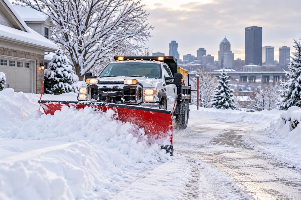 Snow Plowing Rochester NY 